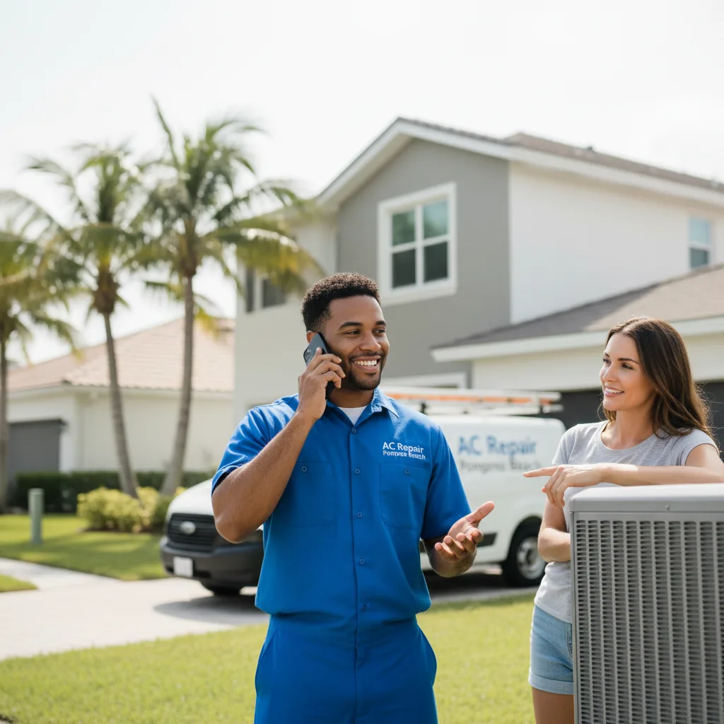 AC Repair Pompano Beach customer support in Fischer
